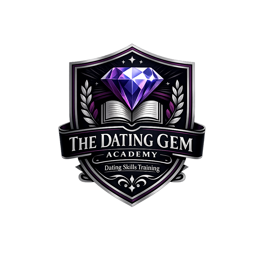 The Dating GEM Academy crest